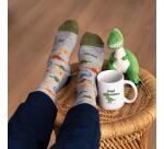 Kit Taza + Calcetines "Papisaurus" talla 42-46
