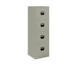 Archivador monoblock-montado PFA4F  Bisley cajones A4 40cm gris