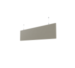 Baffle de plafond acoustique Camille en PET 12 mm- L 140 cm - fixation réglable