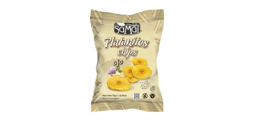 Snack de Plátano Samai Platanito Ajo 75 g
