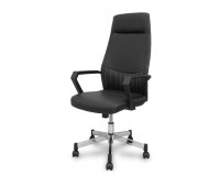 Sillón de dirección Opti520 basculante similpiel negro
