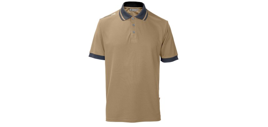 Polo tejido Bambu con detalles a contraste