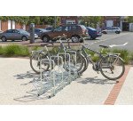 Range 10 vélos avec 5 arceaux antivol