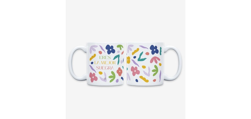 Kit Taza + Calcetines "Eres la mejor suegra" Fam Talla 36-41