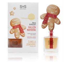 AMBIENT. DIFUSOR GALLETA NAVIDEÑA SYS 90ml CANELA - JENGIBRE