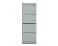 Archivador monoblock-montado Premiun BSd Bisley  4 cajones folio 62cm - Gris claro - Gris claro RAL 7035