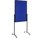Tableau multi-usages PREMIUM PLUS - Tableau blanc / Feutrine bleu - Legamaster