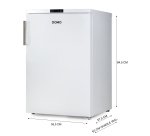 DOMO Réfrigérateur - D - 134 L - blanc