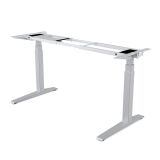 Estructura metálica para mesa regulable en altura Levado™ Plata Fellowes (no incluye Tablero, ni instalación)