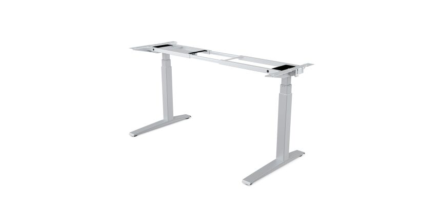 Estructura metálica para mesa regulable en altura Levado™ Plata Fellowes (no incluye Tablero, ni instalación)