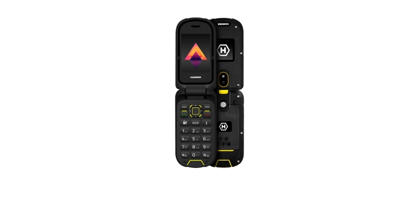 Hammer Bow 4G LTE 2,4" Black movil ultraresistente