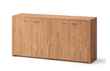 Armoire basse XENNON portes battantes H.86 x L.172 cm