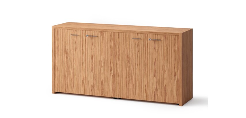 Armoire basse Xennon portes battantes