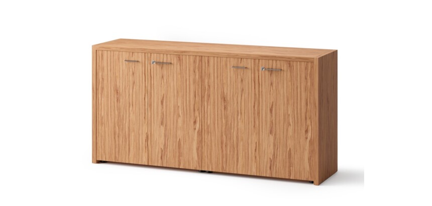 Lage kast met klapdeuren XENNON H.86 x L.172 cm