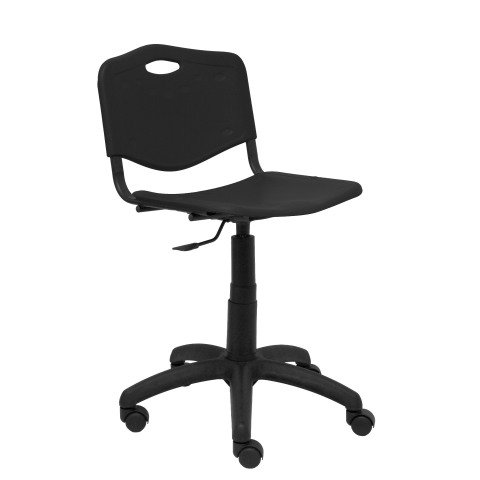 Silla alta Robledo giratoria - Negro