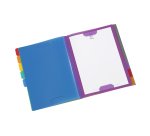 Trieur extensible à soufflets 8 compartiments – A4 – Viquel Rainbow Touch