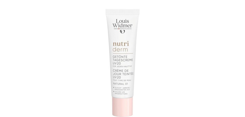 Widmer nutriderm Getönte Tagescreme UV 20 - Natürlich 01 30 ml mit Duft