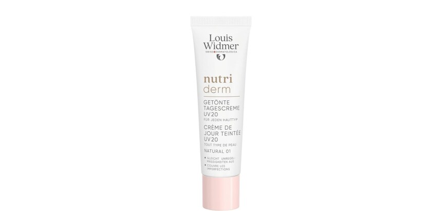 Widmer nutriderm Crème de Jour Teintée UV 20 - Naturel 01 30 ml avec parfum