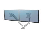 Brazo para monitor doble Platinum Series™ Plata Fellowes