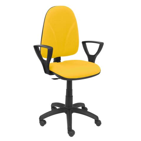 Silla Algarra bali brazos fijos - Amarillo