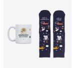Kit Taza + Calcetines "Dice el horóscopo que lo hagas" Talla 36-41