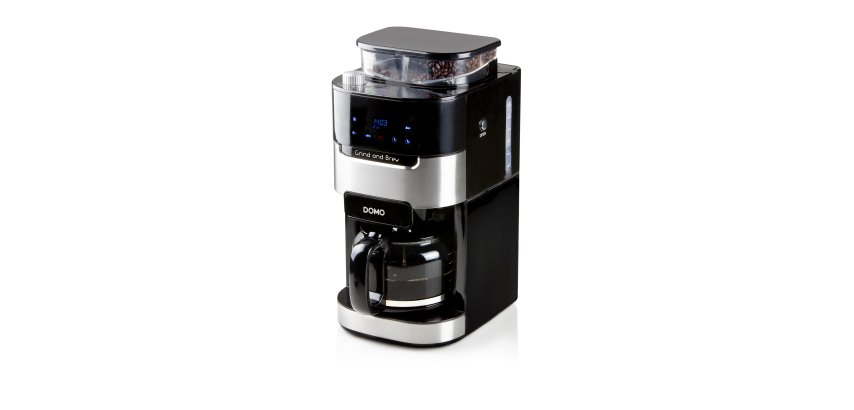DOMO Kaffeemaschine 'Grind and Brew' mit Mahlwerk - 1,5 L