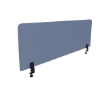 Ecran de séparation acoustique pour bureau Agathe Flexmute - avec fixations à pinces à étau H 50 cm