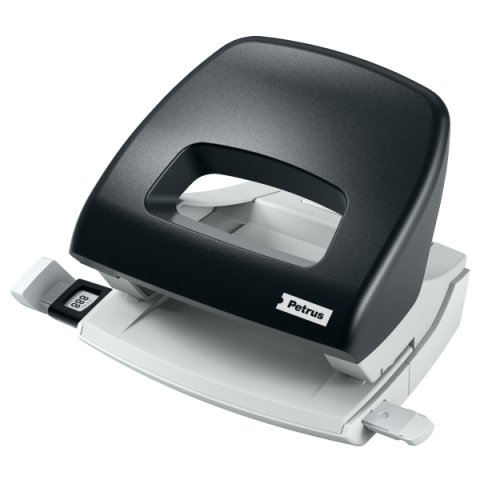 Taladro pequeño de oficina mod. 80 de Petrus - Negro