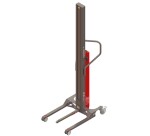 Gerbeur Astair à levée électrique avec éperon à galet 60 kg course de levée 1600 mm