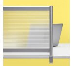 Separador de mesa policarbonato Alt 60 x An 160 cm