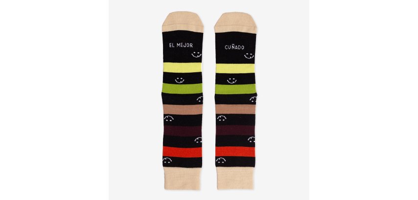 Calcetines "El mejor cuñado" Fam talla 42-46