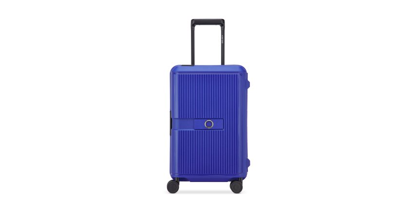 Delsey Vauban - Valise cabine 55 cm bleu électrique