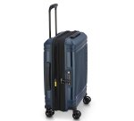 Delsey Valise cabine Slim Extensible Lutèce SE - 4 doubles roues 55 cm marine