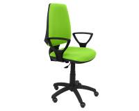 Silla Elche CP bali brazos fijos
 - Verde fluorescente