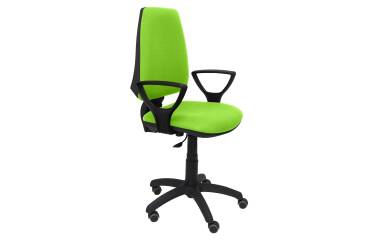 Silla Elche CP bali brazos fijos
 - Verde fluorescente