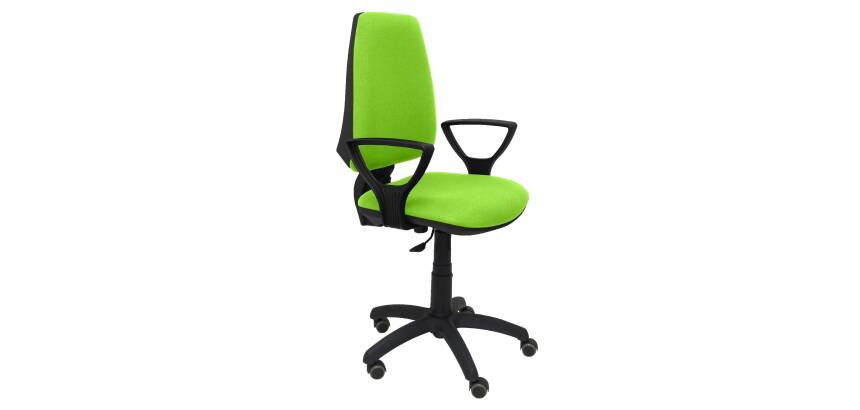 Silla Elche CP bali brazos fijos
 - Verde fluorescente