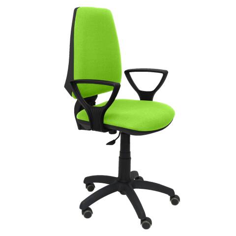 Silla Elche CP bali brazos fijos - Verde fluorescente