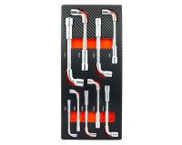 Module 9 clés à pipe pour servante d'atelier