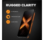 Hammer Energy X2 5G 6" VoLTE 8+(8)+256GB Black-Orange Smartphone rugerizado