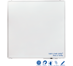 Tableau blanc émaillé PREMIUM PLUS 120x120cm - Legamaster