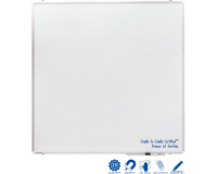 Tableau blanc émaillé PREMIUM PLUS 120x120cm - Legamaster