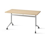 Inklapbare tafel POLLY, L.140 x D.70 cm, eiken blad