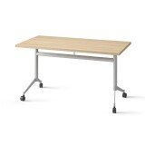 Table rabattable POLLY L.140 x P.70 cm Plateau Chêne