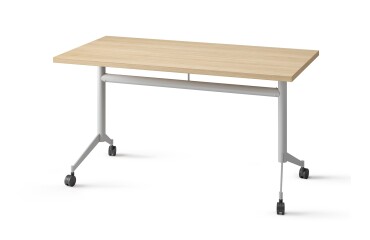 Inklapbare tafel POLLY, L.140 x D.70 cm, eiken blad