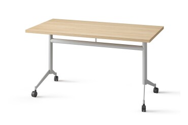 Table rabattable POLLY L.140 x P.70 cm Plateau Chêne