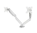 Brazo para monitor doble Platinum Series™ Blanco Fellowes