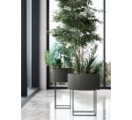 Bac à plantes en métal MILAN