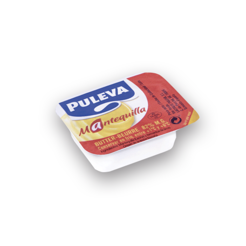 Tarrina de Mantequillas Puleva 8 g - Caja de 100 unidades
