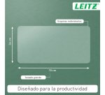 Alfombrilla de escritorio transparente grande Leitz