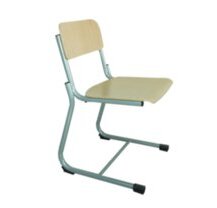 Fabiano sled chair beech - Primary school